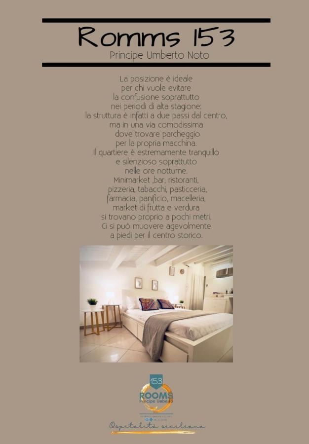 Rooms 153 Principe Umberto Noto Exteriör bild
